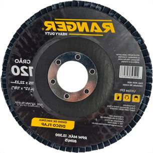 Ranger Disco Flap  Zirc.4.1/2 X.120 - Kit C/10 Un