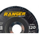 Ranger Disco Flap Zirc.4.1/2 X.120 - Kit C/10 Un Ranger Disco Flap Zirc.4.1/2 X.120 - Kit C/10 Un