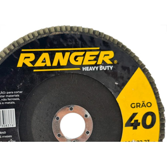 Ranger Disco Flap 7 X 40 - Kit C/5 Un Ranger Disco Flap 7 X 40 - Kit C/5 Un