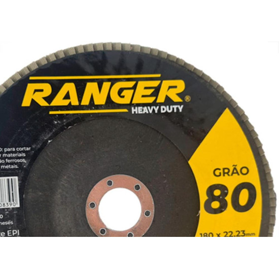 Ranger Disco Flap 7 X 80 - Kit C/5 Un Ranger Disco Flap 7 X 80 - Kit C/5 Un