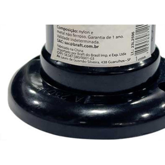 Brasfort Soquete P/Teto E27 Pto - Kit C/20 Un Brasfort Soquete P/Teto E27 Pto - Kit C/20 Un