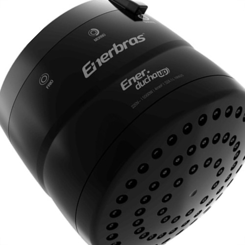 Enerbras Ducha Ener Up Preta 5500W 220V