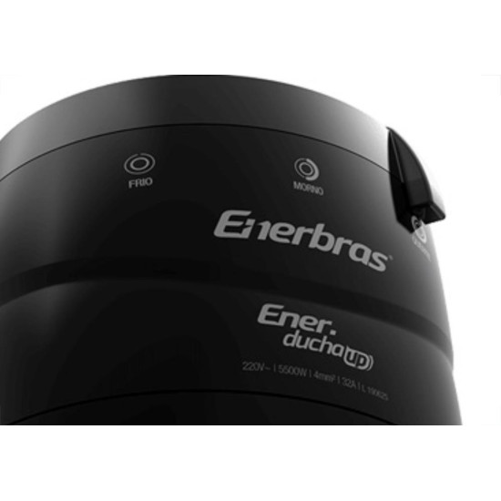 Enerbras Ducha Ener Up Preta 5500W 220V
