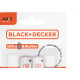 Black Pilha B&D Ultra Alkalin. Aa Lr6 C/2 Black Pilha B&D Ultra Alkalin. Aa Lr6 C/2