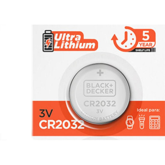 Black Pilha B&D Bateria Lithi.3V-2032 C/5 Black Pilha B&D Bateria Lithi.3V-2032 C/5