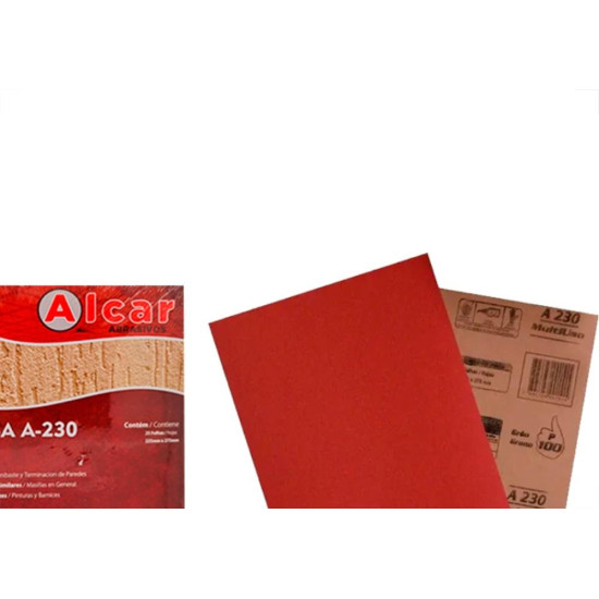 Alcar Lixa De Massa 100 C/25 (A230)