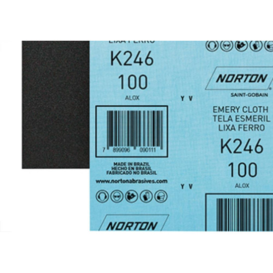 Norton Lixa De Ferro 100 C/25 Norton Lixa De Ferro 100 C/25