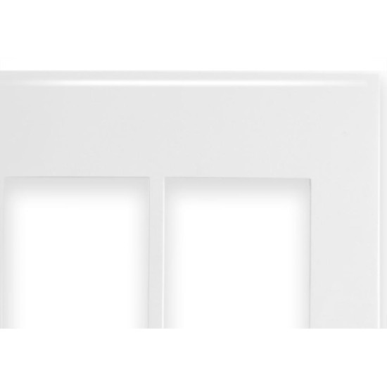 Radial Placa Ouro Branca 4X4 6 Mod.