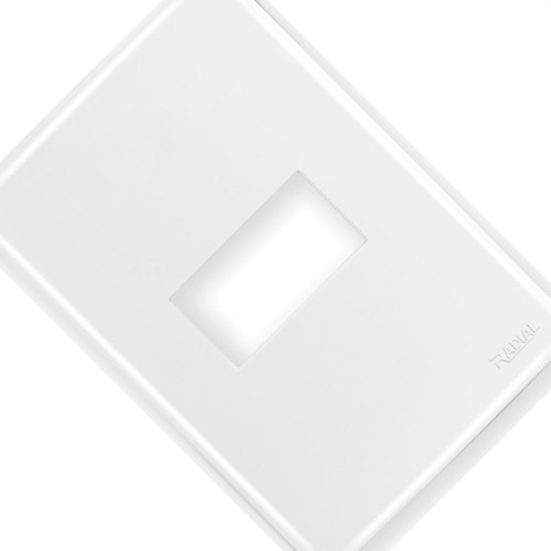 Radial Placa Ouro Branca 4X2 1 Mod.