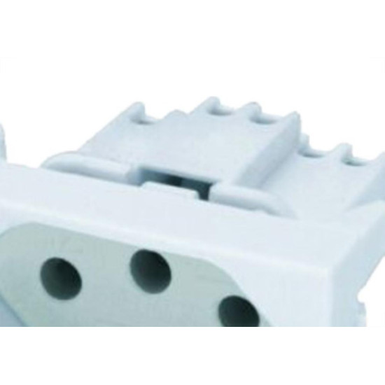 Radial Modulo Rad.Branca 1Tomada 2P+T 20A