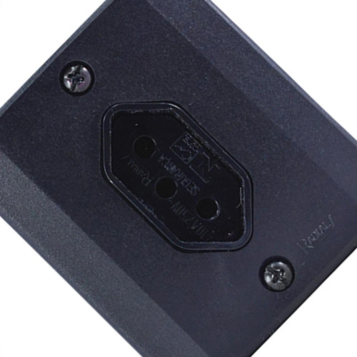 Radial Sistema X Rad.Black C/Pl 1Tomada 10A Radial Sistema X Rad.Black C/Pl 1Tomada 10A