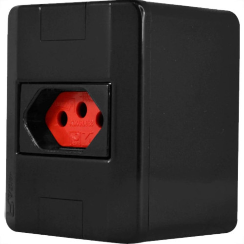 Radial Sistema X Rad.Black C/Pl 1Tomada Vrm 20A Radial Sistema X Rad.Black C/Pl 1Tomada Vrm 20A