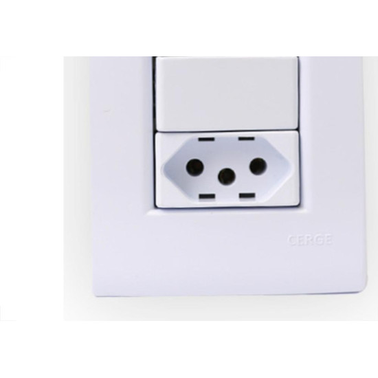 Cerge Conjunto 2 Int + Tomada 10A-7010