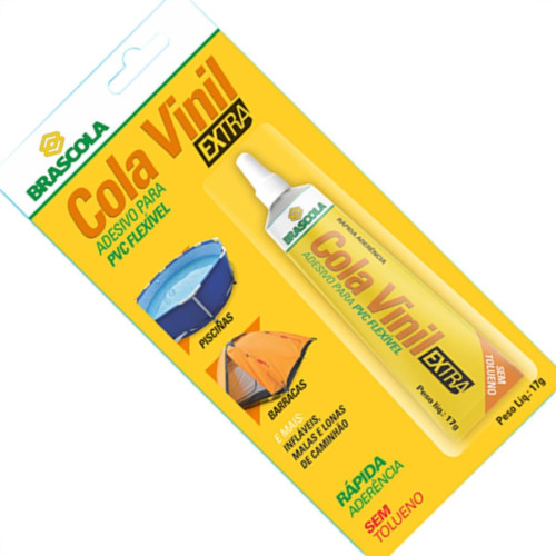 Brascola Cola Vinil 17 Grs Blister Brascola Cola Vinil 17 Grs Blister