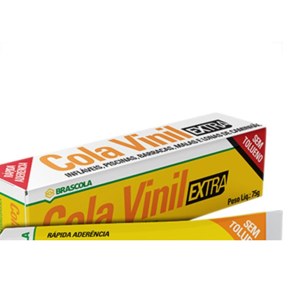 Brascola Cola Vinil 75 Grs Bisnaga Brascola Cola Vinil 75 Grs Bisnaga