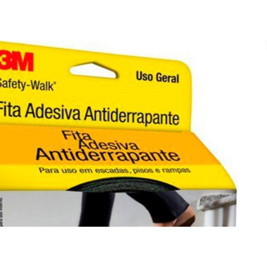 3M Fita Antiderrapante Int.5Mt - Cinza 3M Fita Antiderrapante Int.5Mt - Cinza