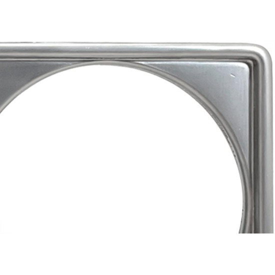 Tecnotrava Porta Grelha Inox Qdr.15