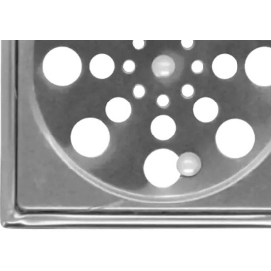 Tecnotrava Grelha Aco Inox Tecnotr Qdr.10 C/Cx