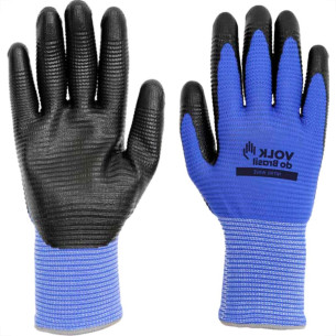 Volk Luva Malha Emb.Nitrilica Wave. G