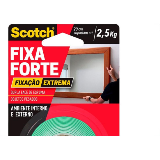 3M Fita Dupla Face Esp. Fix.Extr.12X2M 3M Fita Dupla Face Esp. Fix.Extr.12X2M
