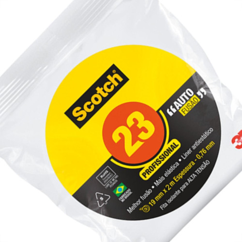 3M Fita Isolante Alta Tensao 19X05M 3M Fita Isolante Alta Tensao 19X05M