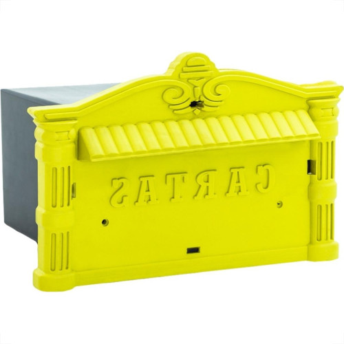 Thompson Caixa Carta Pvc Amarela