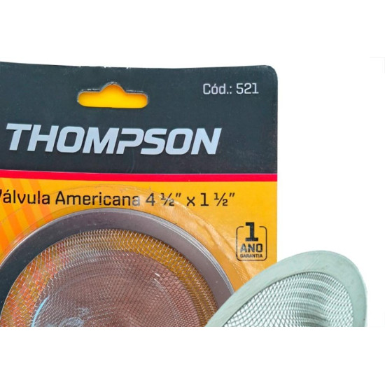 Thompson Ralinho Inox Chin.Thomp V.Am.4.1/2 Thompson Ralinho Inox Chin.Thomp V.Am.4.1/2