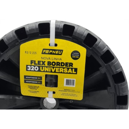 Flex Roda C/Pneu Border 200320-1/2A1