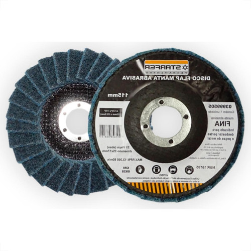 Starfer Disco Flap Manta 4,1/2 Fina Starfer Disco Flap Manta 4,1/2 Fina