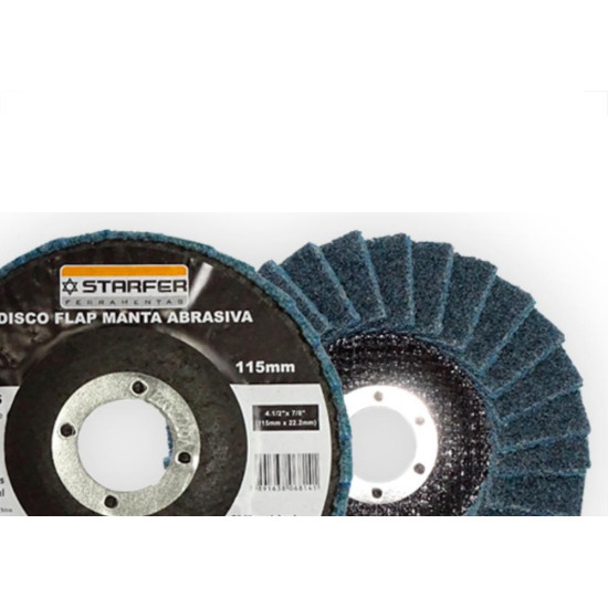 Starfer Disco Flap Manta 4,1/2 Fina Starfer Disco Flap Manta 4,1/2 Fina