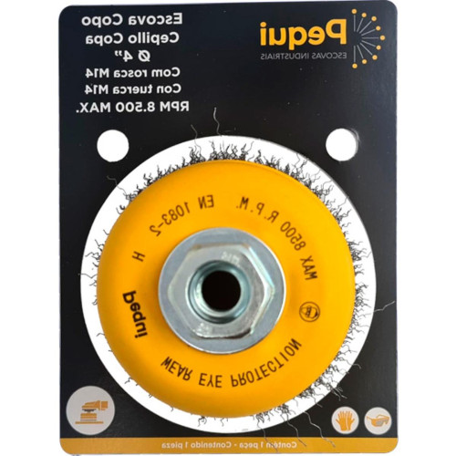 Pequi Escova Copo.Ond .100Xm14-13164