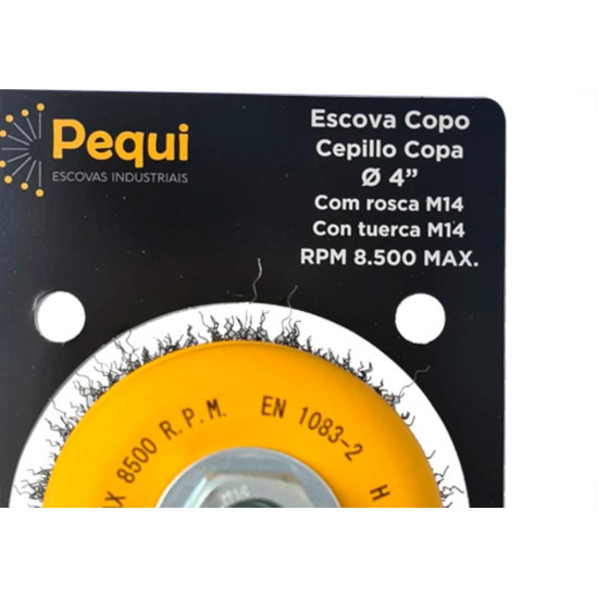 Pequi Escova Copo.Ond .100Xm14-13164