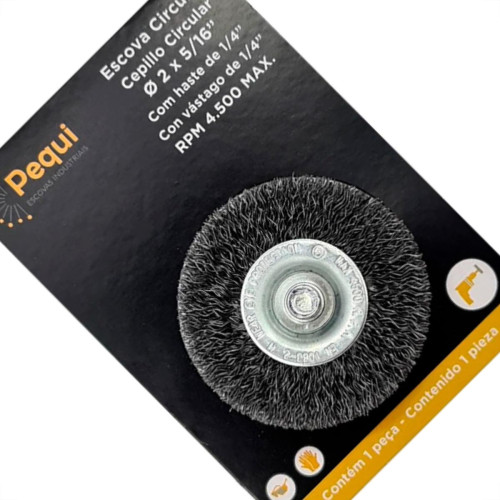 Pequi Escova Circ, Car Ht 50X08-0221