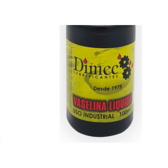 Dimec Vaselina. Industrial Liquida 100Ml - Kit C/12 Un