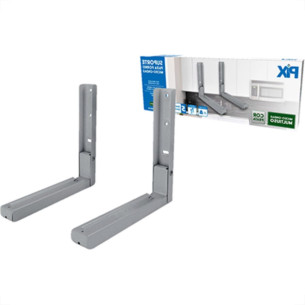 Santana Suportes Suporte P/Forno Microond.Pix Prata