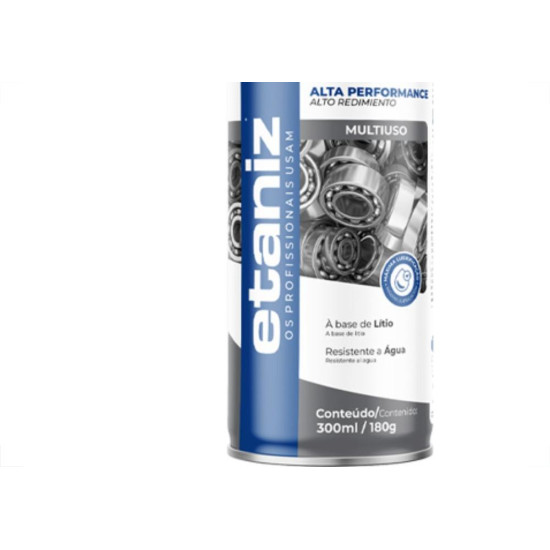Etaniz Graxa Em Spray Azul 300Ml Etaniz Graxa Em Spray Azul 300Ml