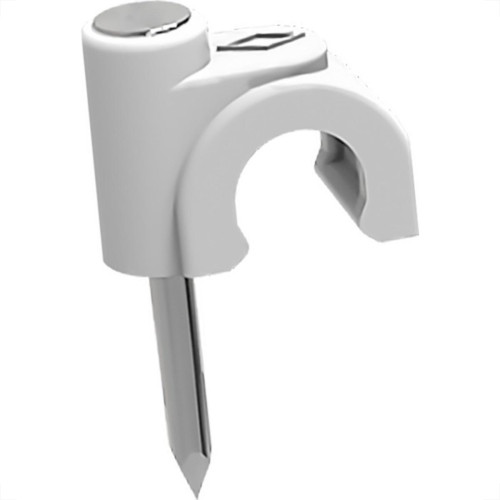 Ri Grampo Fixa Fio Coax.B.Comum C/15 - Kit C/50 Ca Ri Grampo Fixa Fio Coax.B.Comum C/15 - Kit C/50 Ca