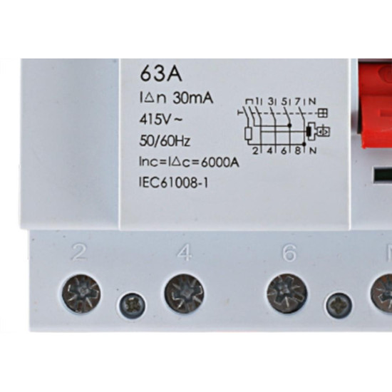 Elitek Interr Fuga Dr 4P 25A 30Ma