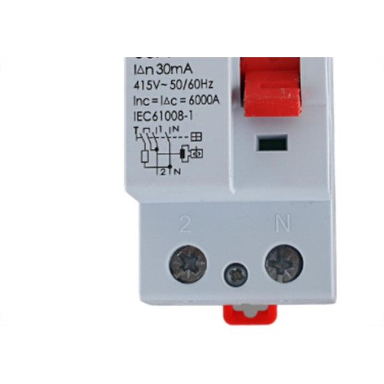 Elitek Interr Fuga Dr 2P 63A 30Ma
