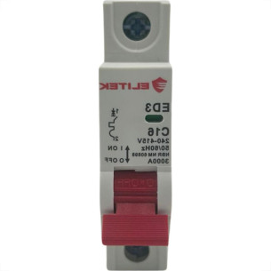 Elitek Disjuntor Ed31.1P 40A Curva C 3Ka