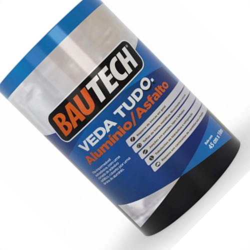 Bautech Fita Adesiva Multuso 45Cmx10M Bautech Fita Adesiva Multuso 45Cmx10M