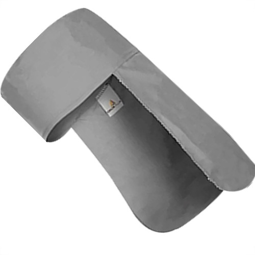 Eqpro Touca Soldador Brim Cinza - Kit C/10 Un