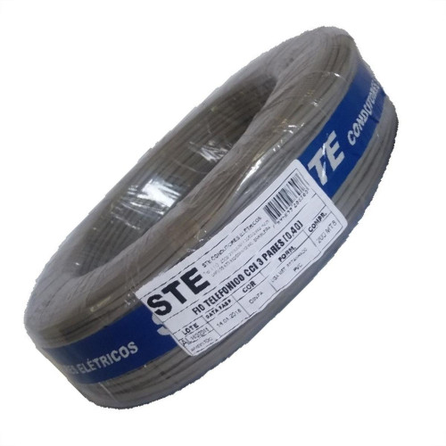 Catel Fio P/Telef Cci 3Parx0,40 Ste 200Mt