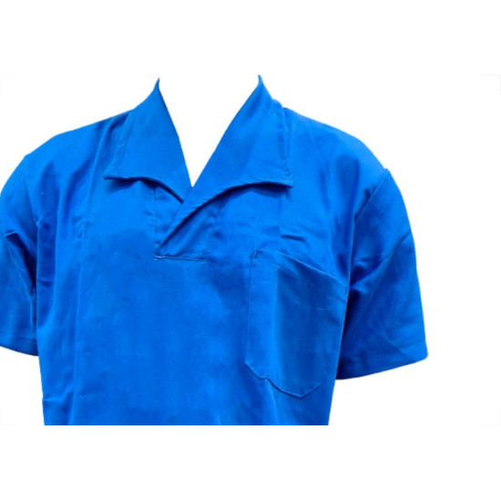Eqpro Camisa Brim P/Unif. M/C Az. G