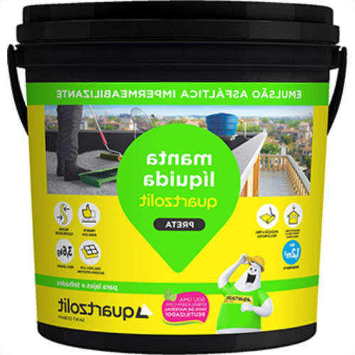 Quartzolit Impermeabilizantes Manta Liquida Quartizolit Preta 3,6Kg