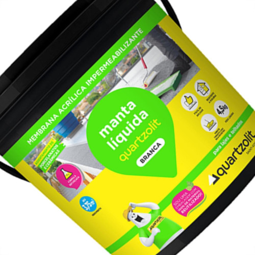 Quartzolit Impermeabilizantes Manta Liquida Quartizolit Bca 4,5Kg
