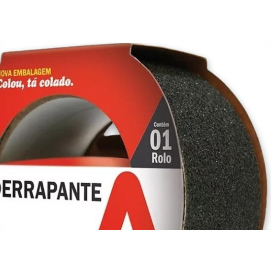 Adere Fita Antiderrapante 860/5 Preta 5Mt