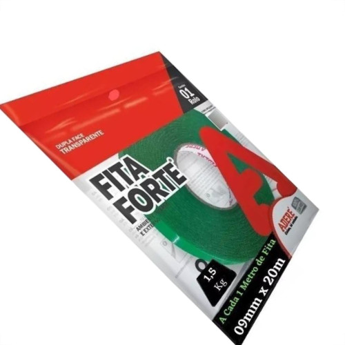 Adere Fita Dupla Face Acr.Inc. 09X20Mt Adere Fita Dupla Face Acr.Inc. 09X20Mt
