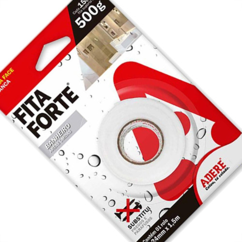 Adere Fita Dupla Face A.Umid 24 X1,5M