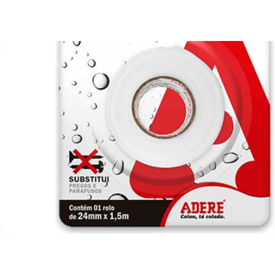 Adere Fita Dupla Face A.Umid 24 X1,5M